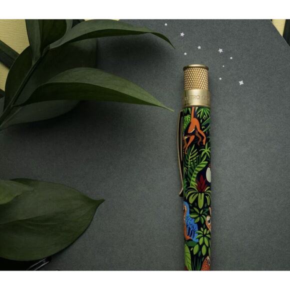 Retro 51 Tornado Rainforest Rollerball Pen (1) Limited Edition #362 NEW Sealed - Picture 6 of 7